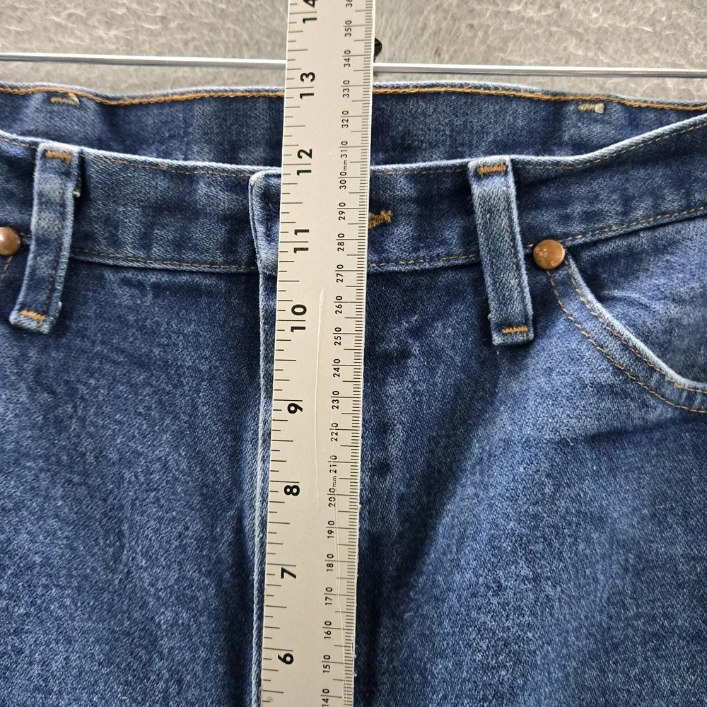 Wrangler Men Jeans 33X32 Blue Denim 13MWZ Cowboy Cut Original Fit 31